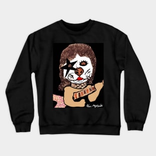 Kiss The Rockstar Dog Crewneck Sweatshirt